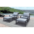 5pcs lorategiko sofa erosoa